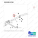 420108-01749 LINE GROUP;PS, B25XL/35X - parts diagram, item 12 shown - genuine Doosan / Bobcat forklift part
