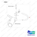 420108-02066 HOSE,VACUUM;GCT K25 CERT ENGINE - full parts diagram, item 1 marked - genuine Doosan / Bobcat forklift part