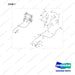 420108-02661 RADIATOR HOSE GROUP;W/O HEATER - full parts diagram, item 7 marked - genuine Doosan / Bobcat forklift part