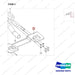 420108-02727 DRIVE AXLE GP;D25S-9_MS - parts diagram, item 3 shown - genuine Doosan / Bobcat forklift part