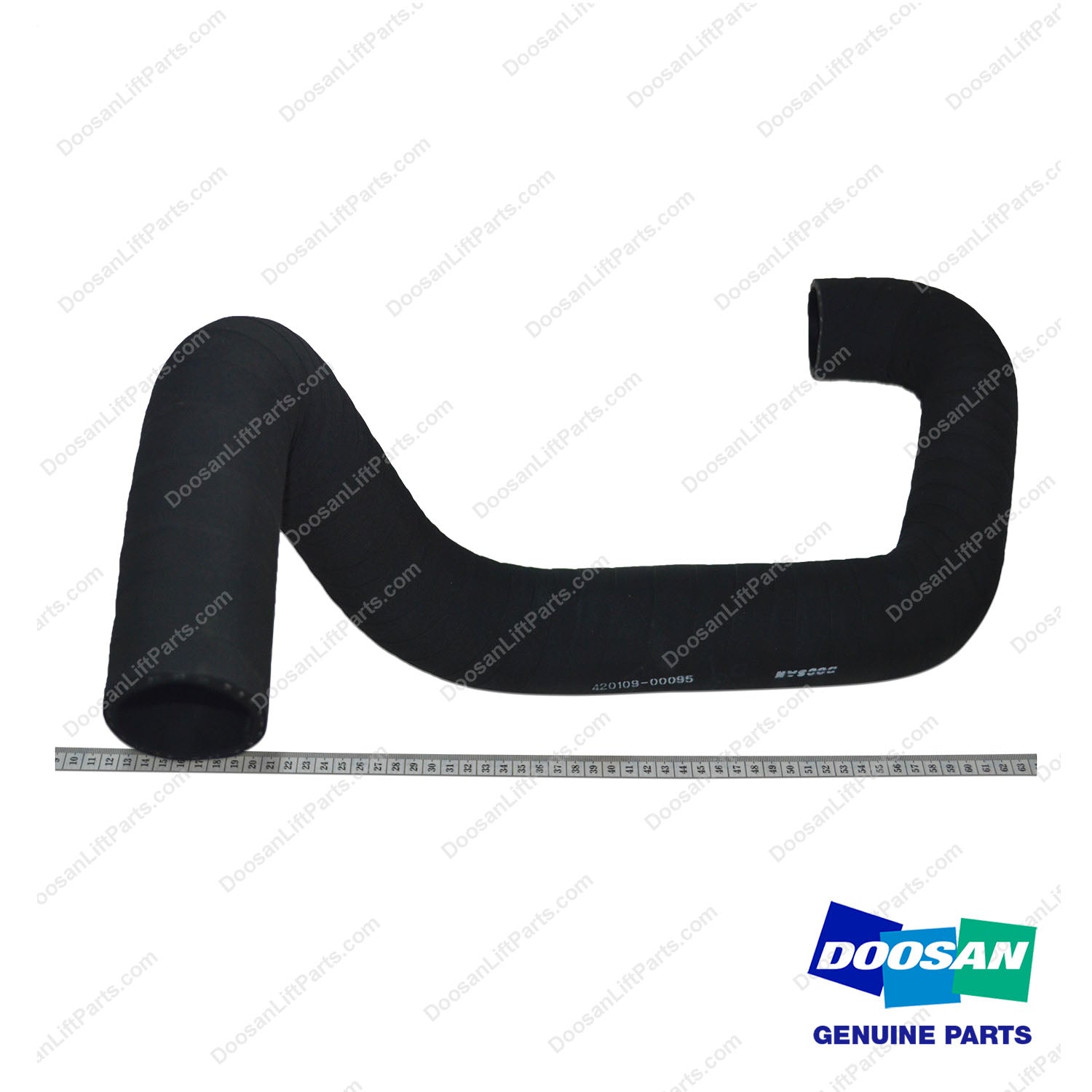 Hose,Cooling Water;outlet - Doosan Forklift Part 420109-00095