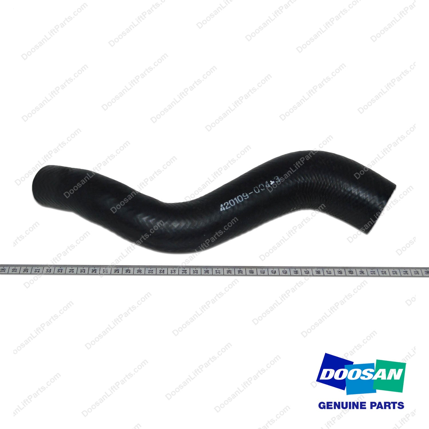 Hose,Radiator;lower (Bigger-Rad) - Doosan Forklift Part 420109-00423