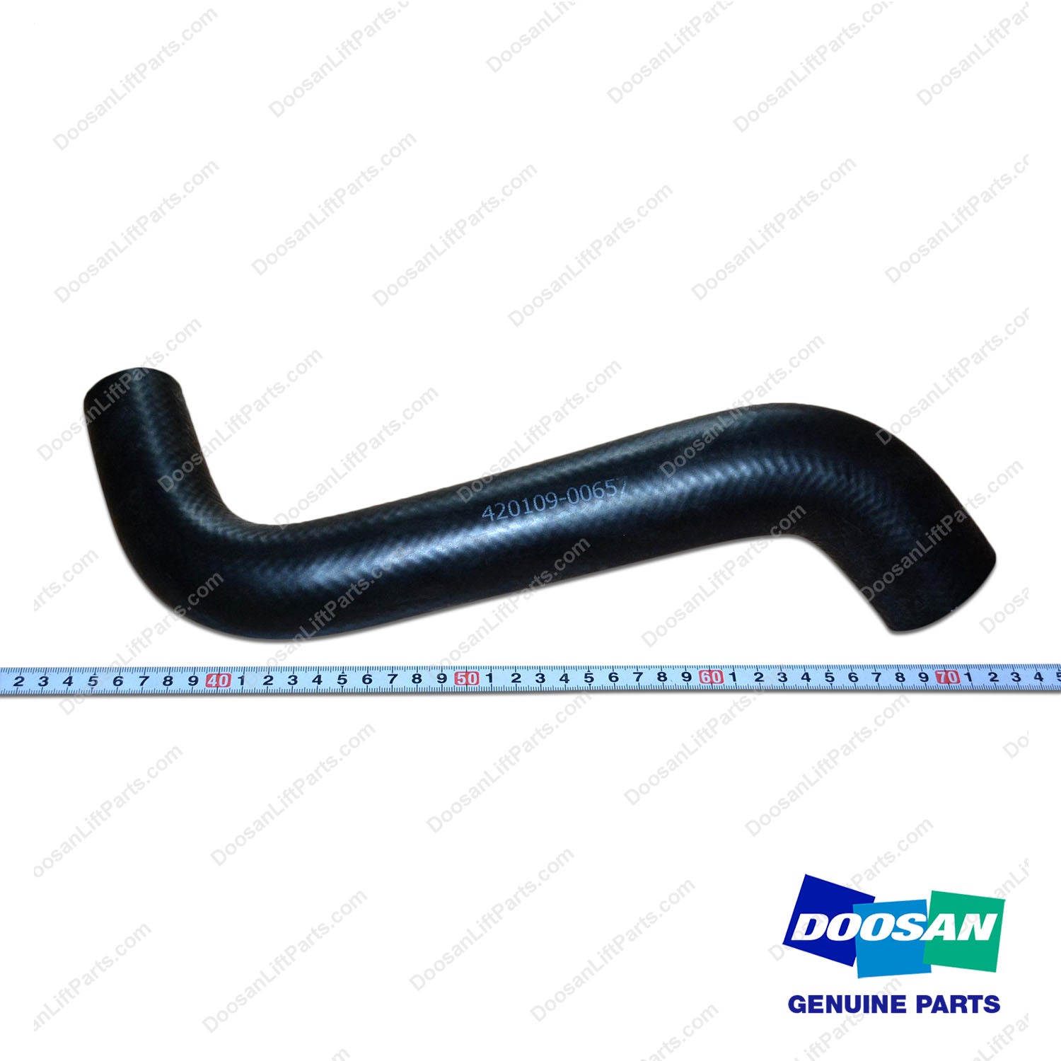 Hose,Radiator;lower - Doosan Forklift Part 420109-00657
