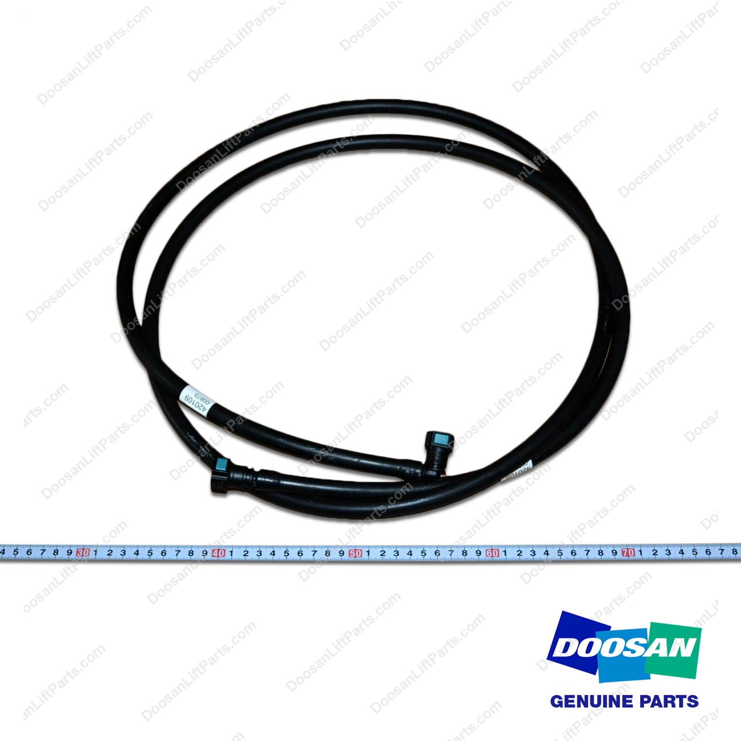 Hose ASSY,Water;scr,2600MM - Doosan Forklift Part 420109-00873