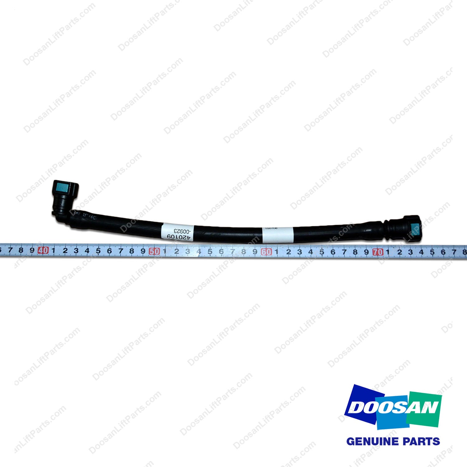 Hose ASSY,Water;scr,320MM - Doosan Forklift Part 420109-00923