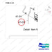 420109-01282 COOLING LINES GROUP;GC15S,OPEN CORE - parts diagram, item 41-03 shown - genuine Doosan / Bobcat forklift part