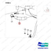 420109-01546 COOLER ASSY;KUBOTA 3.8L CERT LP - parts diagram, item 6 shown - genuine Doosan / Bobcat forklift part