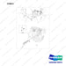 420109-01548 OPTION-HEATER MTG GROUP - full parts diagram, item 8 marked - genuine Doosan / Bobcat forklift part