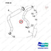 420109-01613 LINES GP-COOLER;ADDITIONAL T/M OIL COOLE - parts diagram, item 25 shown - genuine Doosan / Bobcat forklift part