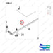 420202-01070 CONDITIONER ASSY,AIR;D160S-9 - parts diagram, item 22 shown - genuine Doosan / Bobcat forklift part