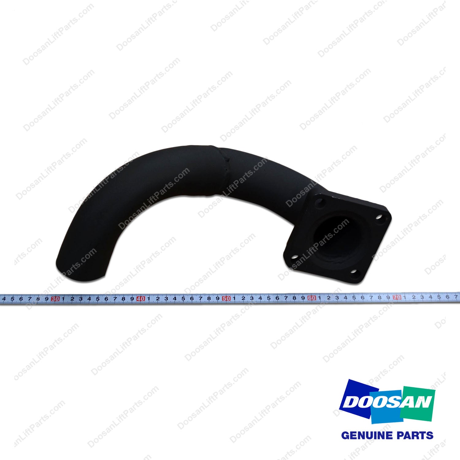 Pipe ASSY,Muffler;inlet D40S-5 - Doosan Forklift Part 420203-00415