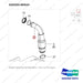420203-00543 MOUNT GROUP;A/T;DV180;TIER-4 - parts diagram, item 2 shown - genuine Doosan / Bobcat forklift part