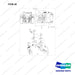 420203-01096 MUFFLER GROUP;EXHAUST,KUBOTA - full parts diagram, item 20 marked - genuine Doosan / Bobcat forklift part