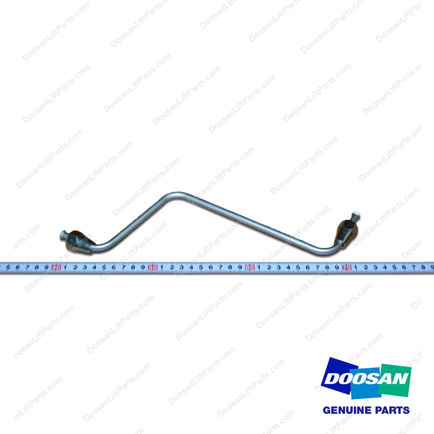 Pipe ASSY,Grease;rear - Doosan Forklift Part 420205-00520