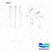 420205-00830 MOUNT GROUP;STD6000 - full parts diagram, item 2 marked - genuine Doosan / Bobcat forklift part