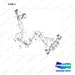 420207-00104 Lines Gp-Power Steering - full parts diagram, item 3 marked - genuine Doosan / Bobcat forklift part