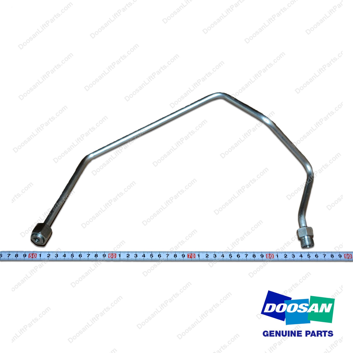 Pipe ASSY,HYDRAULIC;4WAY,Lower,8T - Doosan Forklift Part 420207-01597