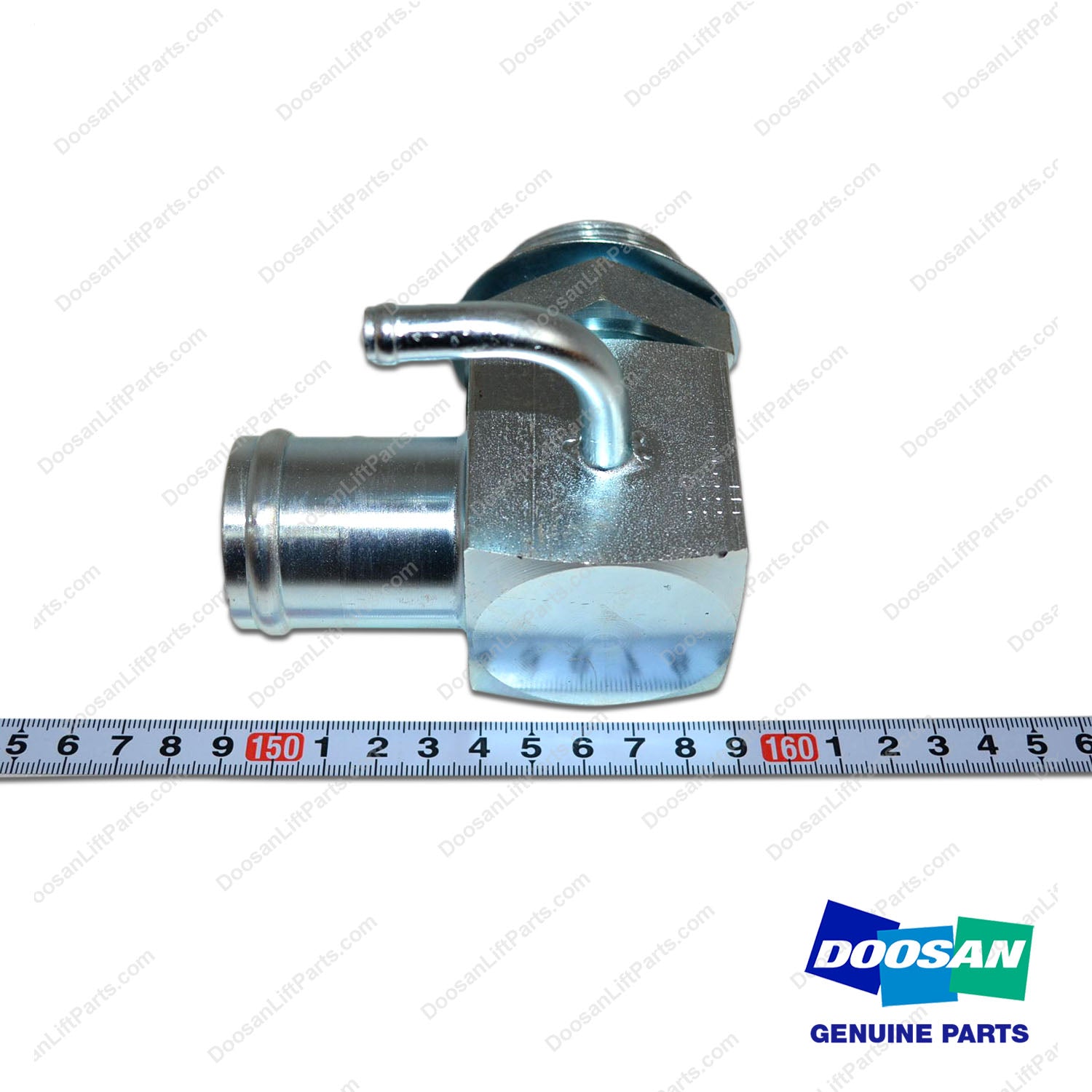 Pipe,Hydraulic;tee - Doosan Forklift Part 420207-01973