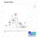 420207-02877 Tilt Cylinder Mounting Gp - FFT (Shaft Type) - parts diagram, item 3 shown - genuine Doosan / Bobcat forklift part