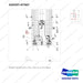420207-07567 MOUNT GROUP;LIFT & TILT - parts diagram, item 51 shown - genuine Doosan / Bobcat forklift part