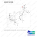 420207-07698 LINES GROUP ATT.;STD,SEC-4WAY - full parts diagram, item 4 marked - genuine Doosan / Bobcat forklift part