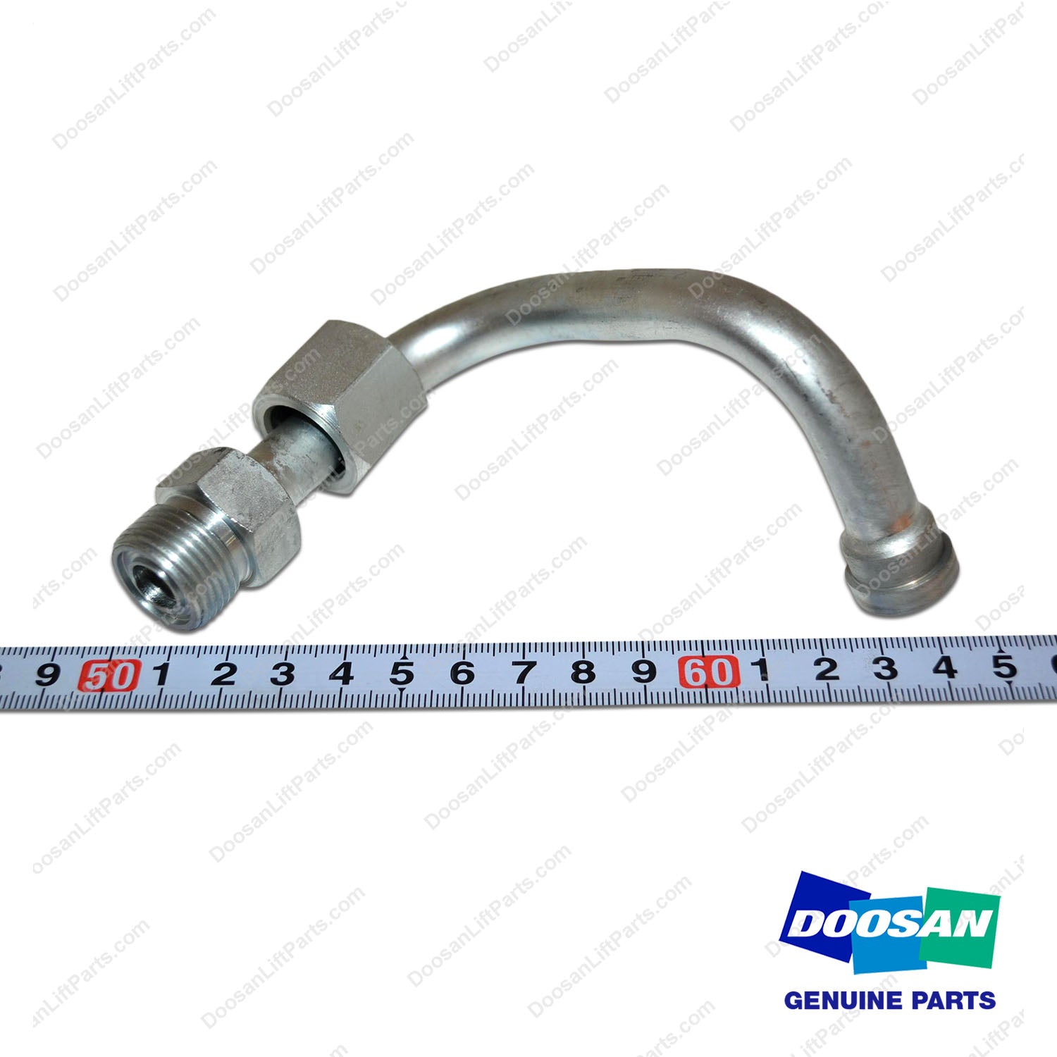 Pipe ASSY,Oil Delivery;fr RH Tilt Cyl - Doosan Forklift Part 420214-00045