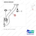 420214-00243C OIL PUMP - parts diagram, item 5 shown - genuine Doosan / Bobcat forklift part