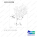 420214-00299A OIL PUMP - full parts diagram, item 4 marked - genuine Doosan / Bobcat forklift part