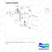420214-00597 LINE GROUP,SECONDARY;3WAY,LH,2CYL - parts diagram, item 2 shown - genuine Doosan / Bobcat forklift part