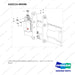 420214-00598 LINE GROUP,SECONDARY;3WAY,LH,2CYL - full parts diagram, item 3 marked - genuine Doosan / Bobcat forklift part