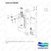 420214-00598 LINE GROUP,SECONDARY;3WAY,LH,2CYL - parts diagram, item 3 shown - genuine Doosan / Bobcat forklift part