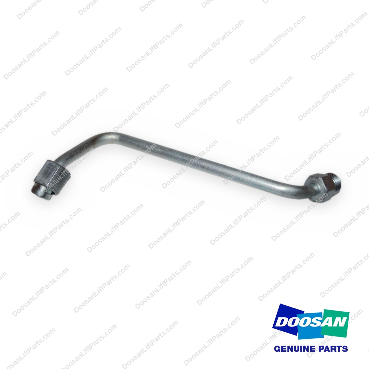 420214-00825 - LH Steering Oil Delivery Pipe Assembly - OEM Doosan Daewoo Bobcat