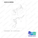 420214-00838 LINE GROUP;PS - full parts diagram, item 1 marked - genuine Doosan / Bobcat forklift part
