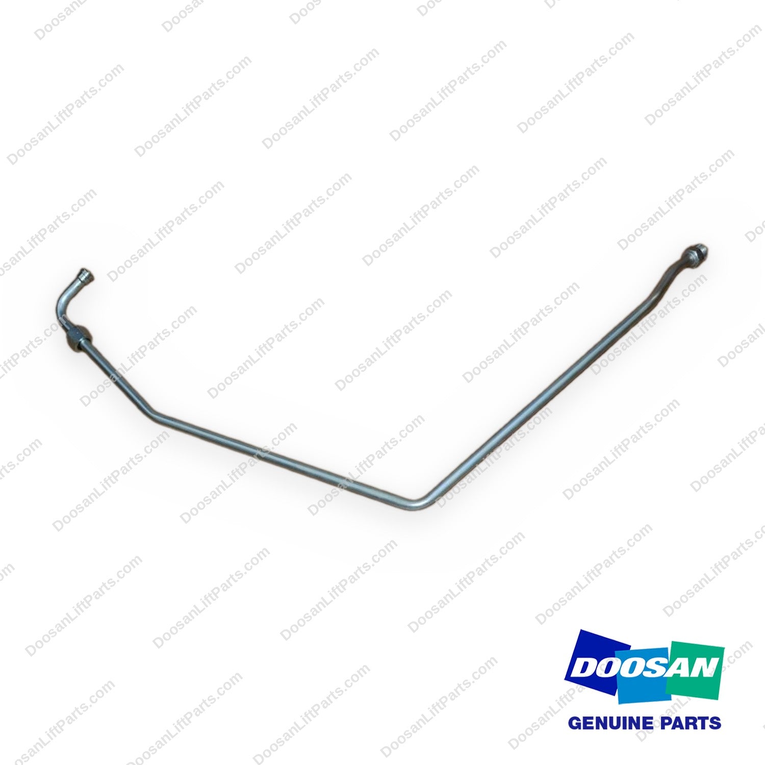 420214-01068 - Upper #3 Oil Delivery Pipe Assembly - OEM Doosan Daewoo Bobcat