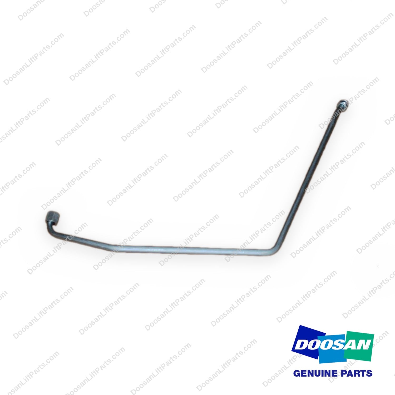 420214-01069 - Lower #4 Oil Delivery Pipe Assembly - OEM Doosan Daewoo Bobcat