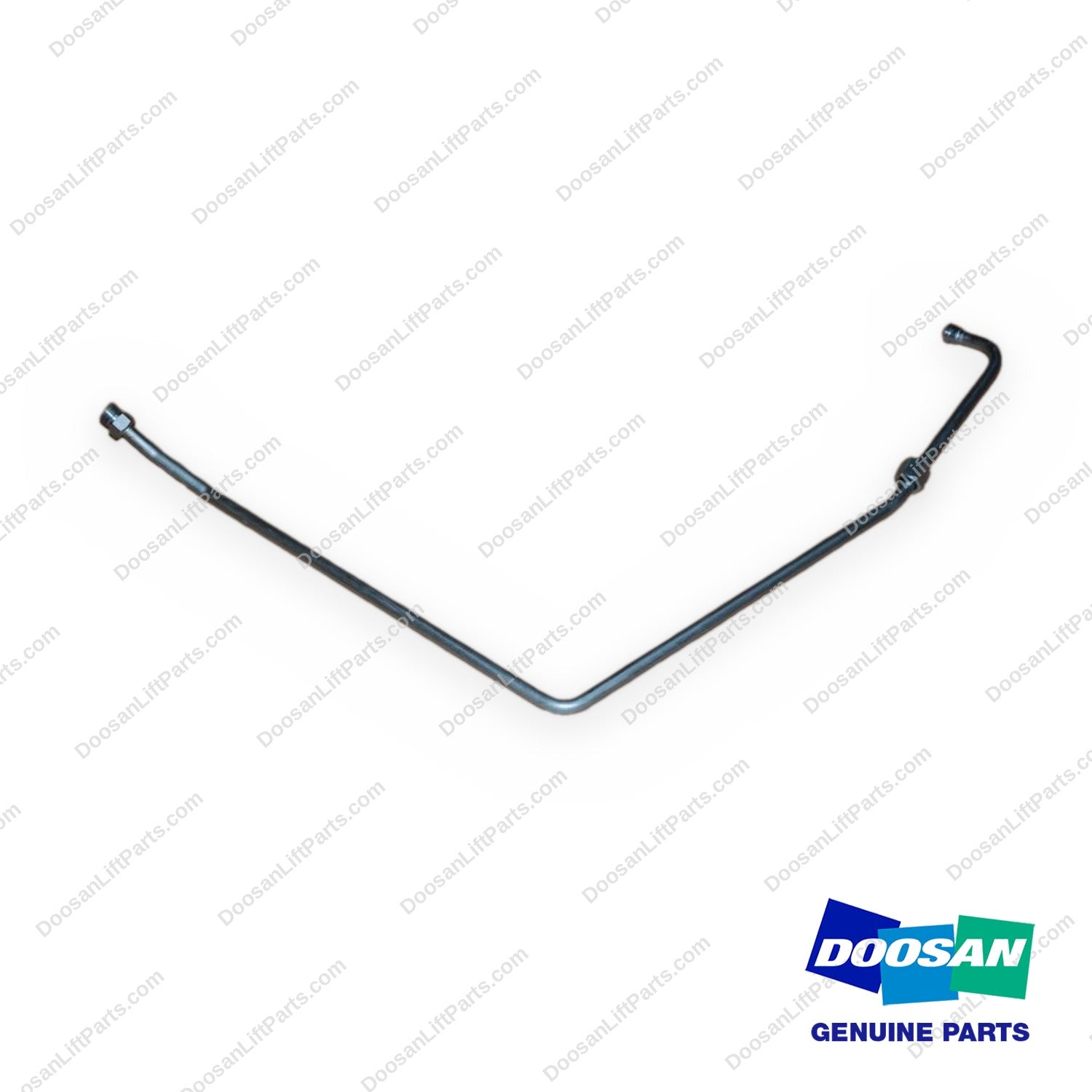 420214-01070 - Upper #4 Oil Delivery Pipe Assembly - OEM Doosan Daewoo Bobcat