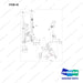 420214-01173 MOUNT GROUP;LIFT&TILT,FFL - full parts diagram, item 35 marked - genuine Doosan / Bobcat forklift part