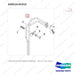 420214-01312 LINE GROUP,ATTACHMENT;CARRIAGE - parts diagram, item 1 shown - genuine Doosan / Bobcat forklift part
