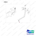 420214-01587 LINE GROUP,ATTACHMENT;FFL,FFT,SEC-3WAY(RH) - full parts diagram, item 2 marked - genuine Doosan / Bobcat forklift part