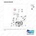 420218-00438 MOUNT GROUP;T/M&E/G, DV250S-7,TIER-4 - parts diagram, item 13 shown - genuine Doosan / Bobcat forklift part