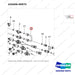 420406-00975 VALVE ASSY,MODE CONTROL;5S - parts diagram, item 9 shown - genuine Doosan / Bobcat forklift part