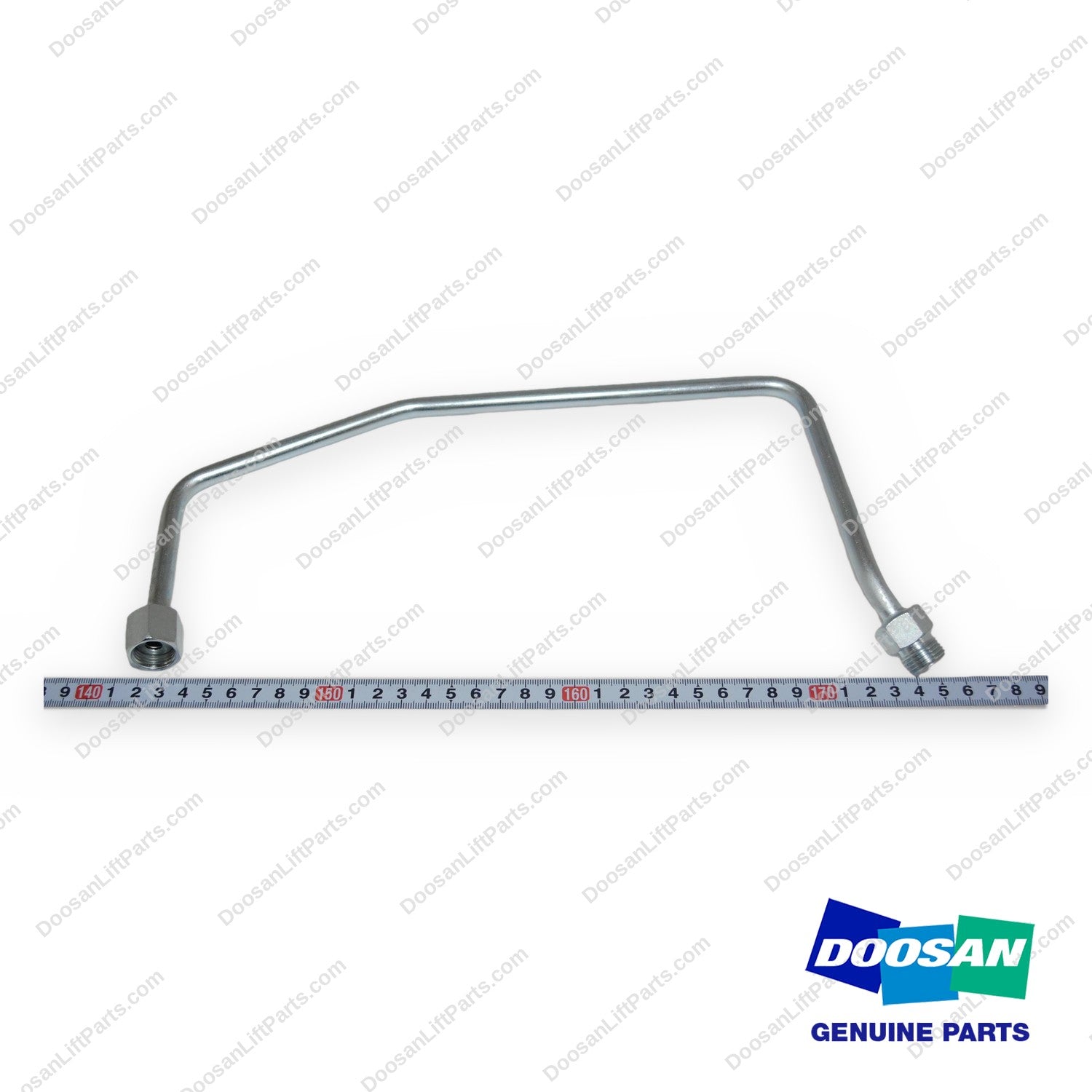 420406-00987 - Lower 7T 5WAY Tube Assembly - OEM Doosan Daewoo Bobcat