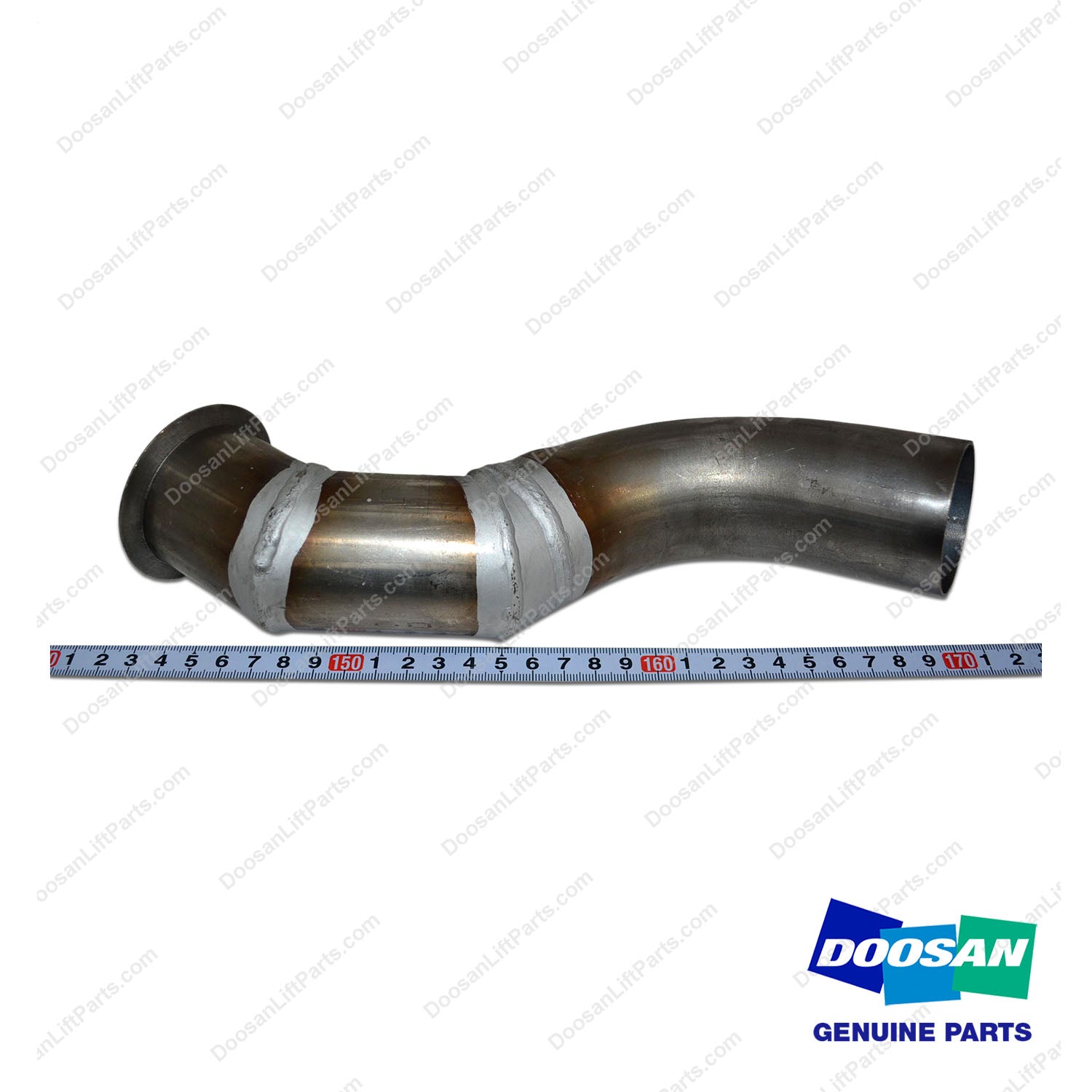 Tube,EXHAUST;D25S-7,Export,Outlet - Doosan Forklift Part 420406-01034