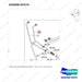420406-02574 LINE GROUP;FINGERTIP;4WAY - parts diagram, item 20 shown - genuine Doosan / Bobcat forklift part