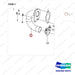 420406-02635 MUFFLER GROUP - parts diagram, item 3 shown - genuine Doosan / Bobcat forklift part