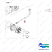 420406-03303 AXLE GROUP,DRIVE;MD40A - parts diagram, item 5 shown - genuine Doosan / Bobcat forklift part
