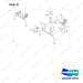 420406-03335 CLEANER,AIR;MODULE - full parts diagram, item 15 marked - genuine Doosan / Bobcat forklift part
