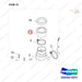 420406-03335 CLEANER,AIR;MODULE - parts diagram, item 15 shown - genuine Doosan / Bobcat forklift part