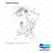 430201-00152 DOSING MODULE - full parts diagram, item 15 marked - genuine Doosan / Bobcat forklift part