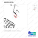 430201-00705 LINE GROUP;BRAKE - parts diagram, item 67 shown - genuine Doosan / Bobcat forklift part